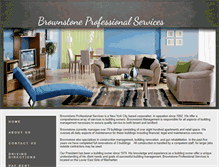 Tablet Screenshot of brownstonemgmt.com
